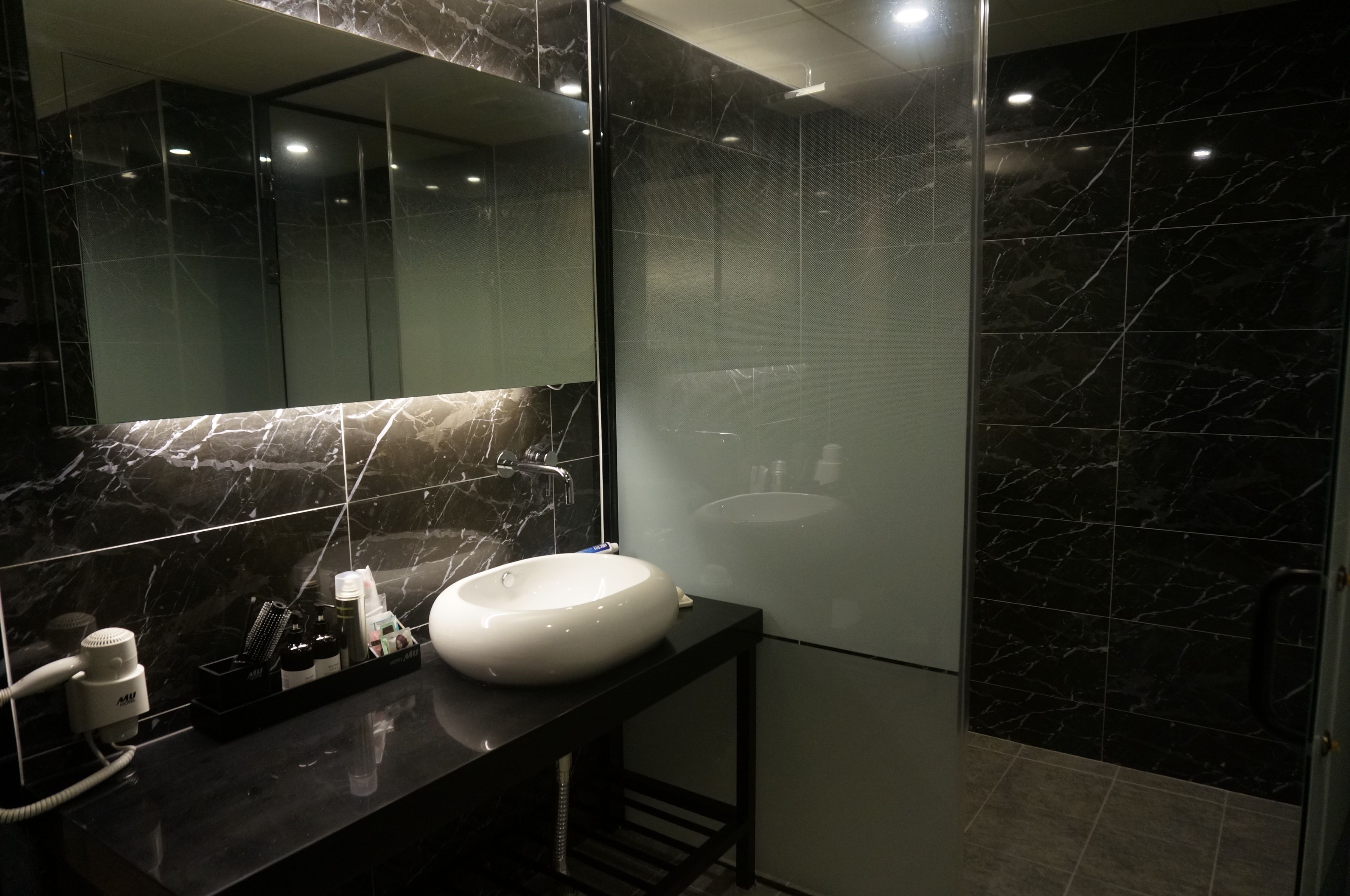 premium double room | bathroom sink