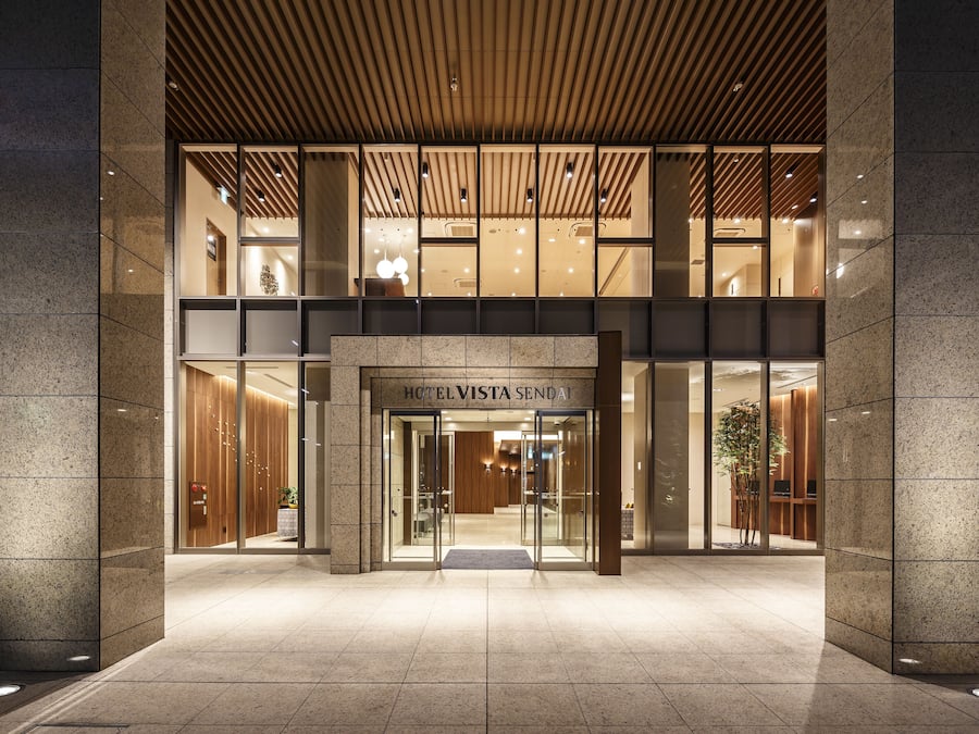 Entrada al alojamiento