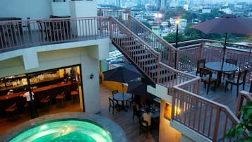 Rooftop pool