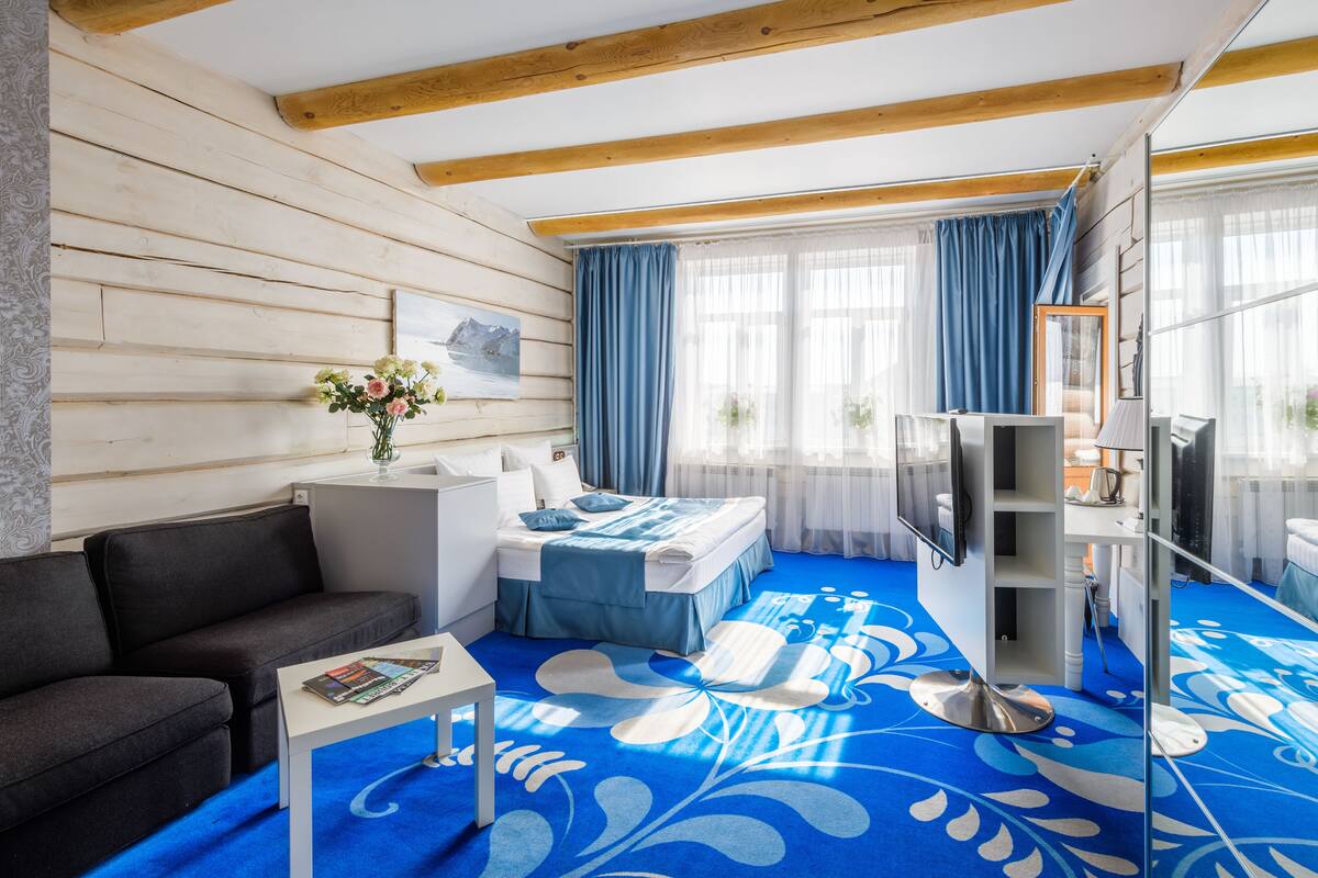 Junior-sviitti, parveke | Italialaiset Frette-lakanat, ylelliset vuodevaatteet