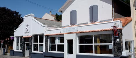 Entrada al alojamiento