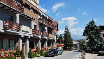 Fassade der Unterkunft