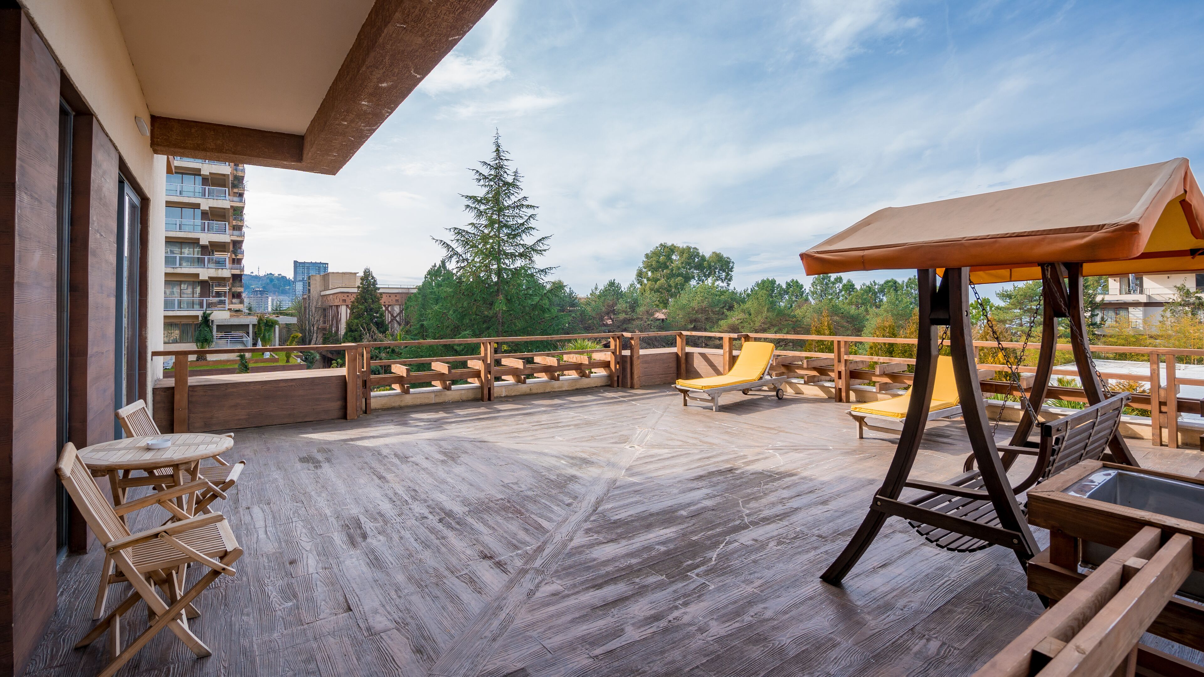 Executive Suite, 2 Bedrooms, Sea View | Teres/patio