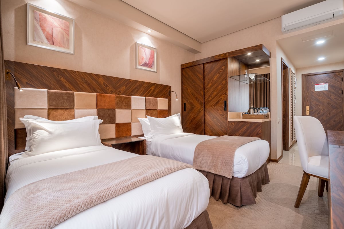 Camera Standard con 2 letti singoli | 1 camera, lenzuola Frette, biancheria da letto di alta qualità