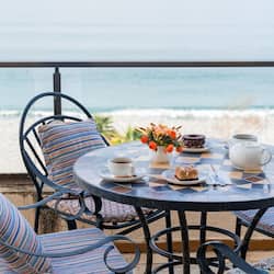Vista del balcone