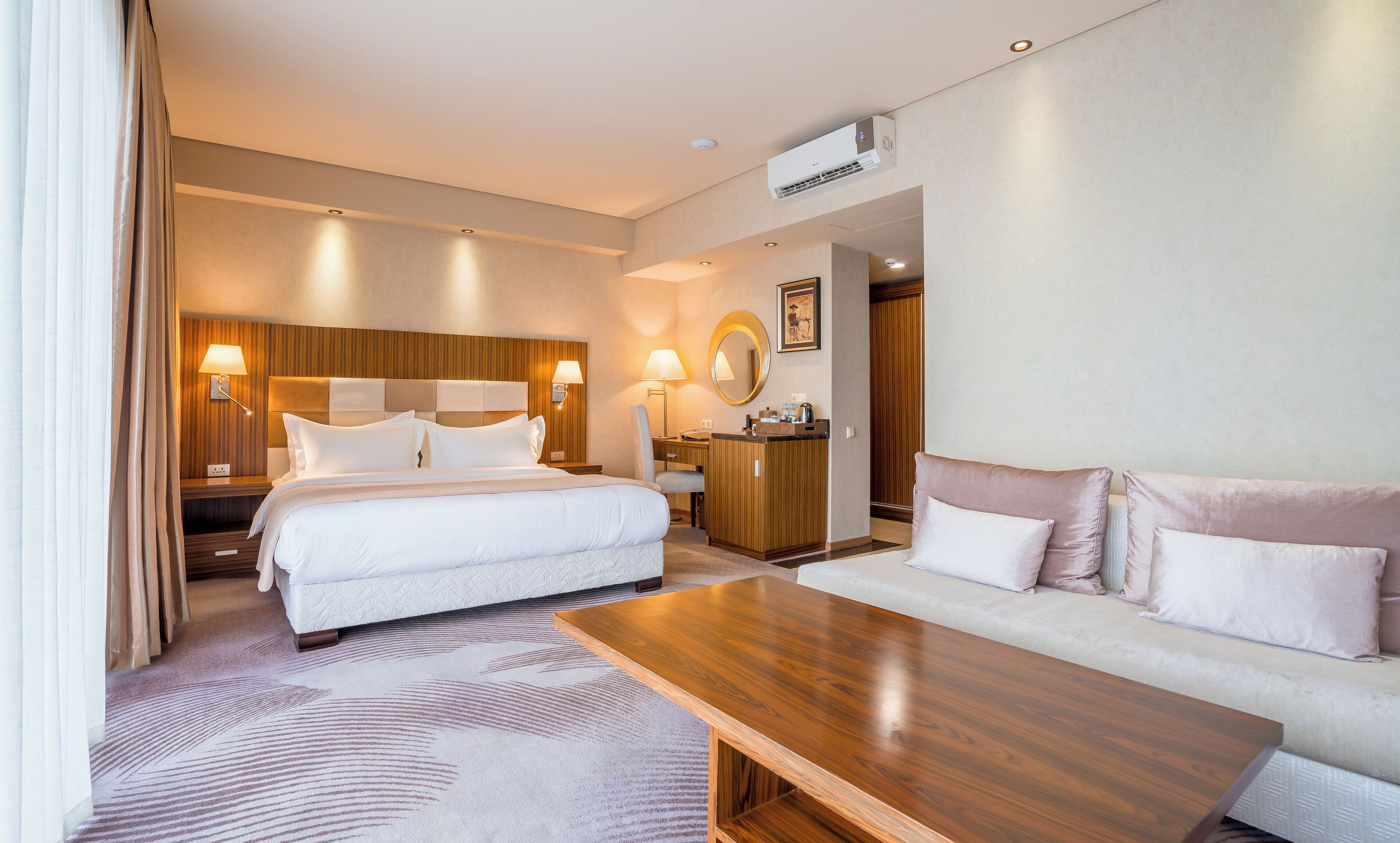 Frette Italian sheets, premium bedding, down duvets, Tempur-Pedic beds