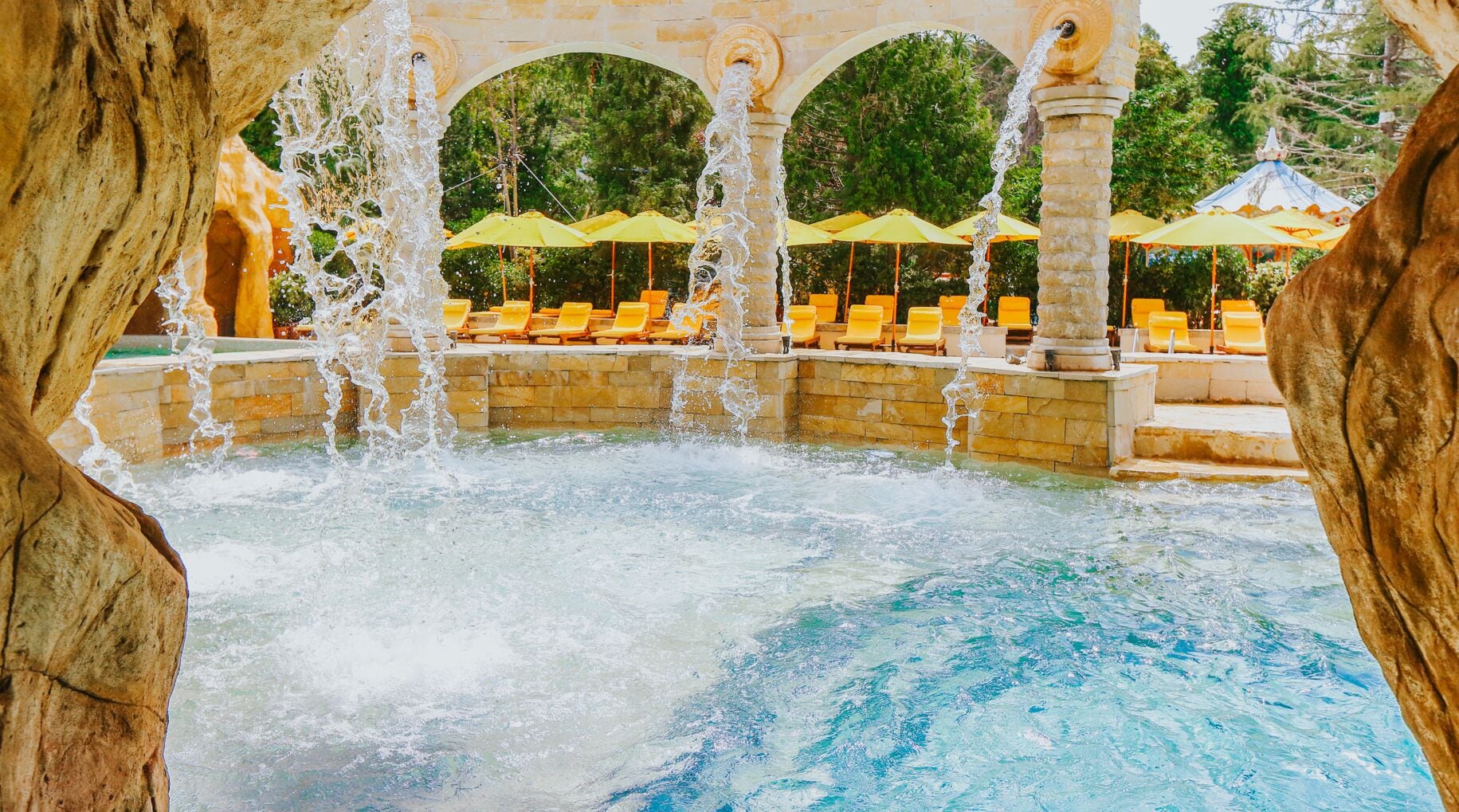 Seasonal outdoor pool