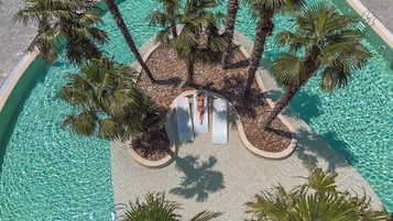 Seasonal outdoor pool