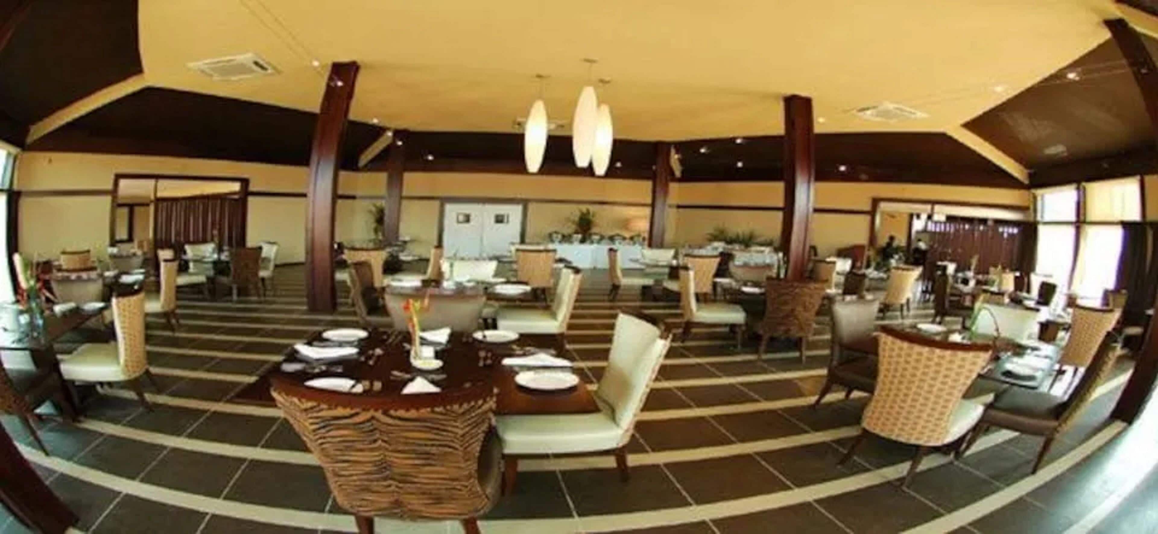 Breakfast, lunch, dinner served; local and international cuisine 