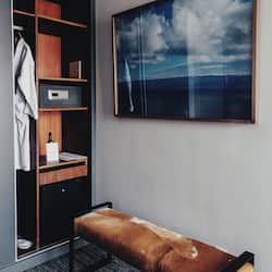 Down duvets, minibar, in-room safe, desk