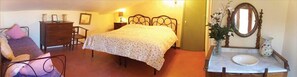 Triple Room, Accessible, Garden View | Desk, free cots/infant beds, free WiFi