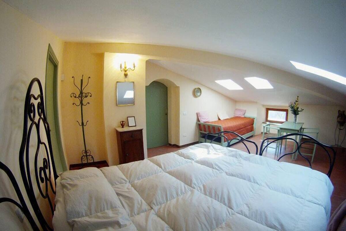 Triple Room, Accessible, Garden View | Desk, free cots/infant beds, free WiFi