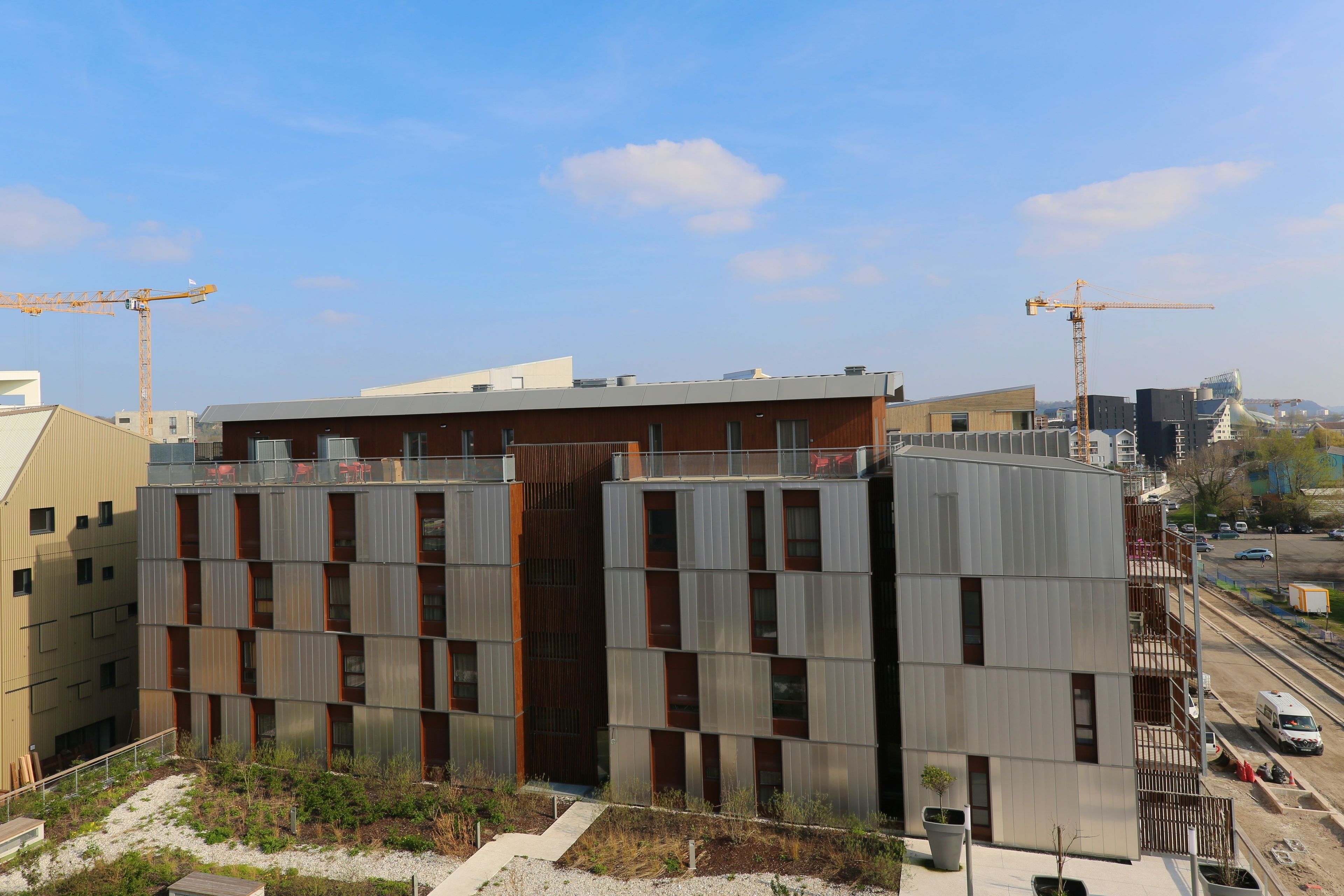 Façade de l’hébergement