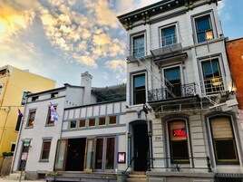 Fachada de la propiedad