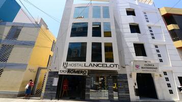 Façade de l’hébergement