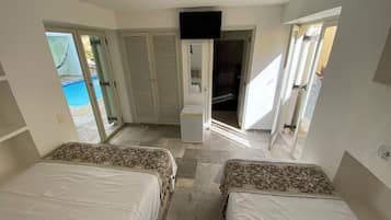 Hochwertige Bettwaren, Select-Comfort-Betten, Minibar, Zimmersafe