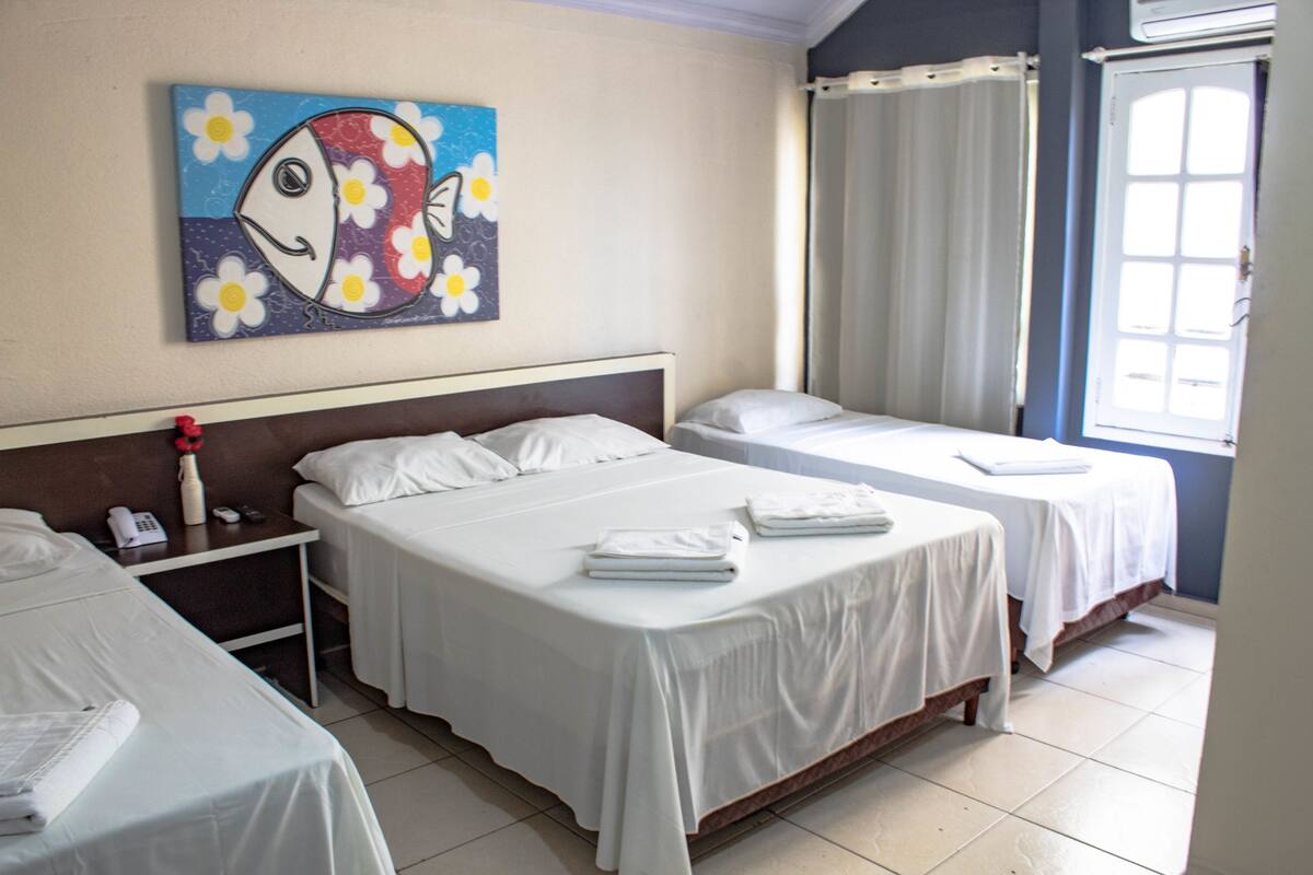 Quadruple Room | Minibar, desk, blackout drapes, iron/ironing board (on request)