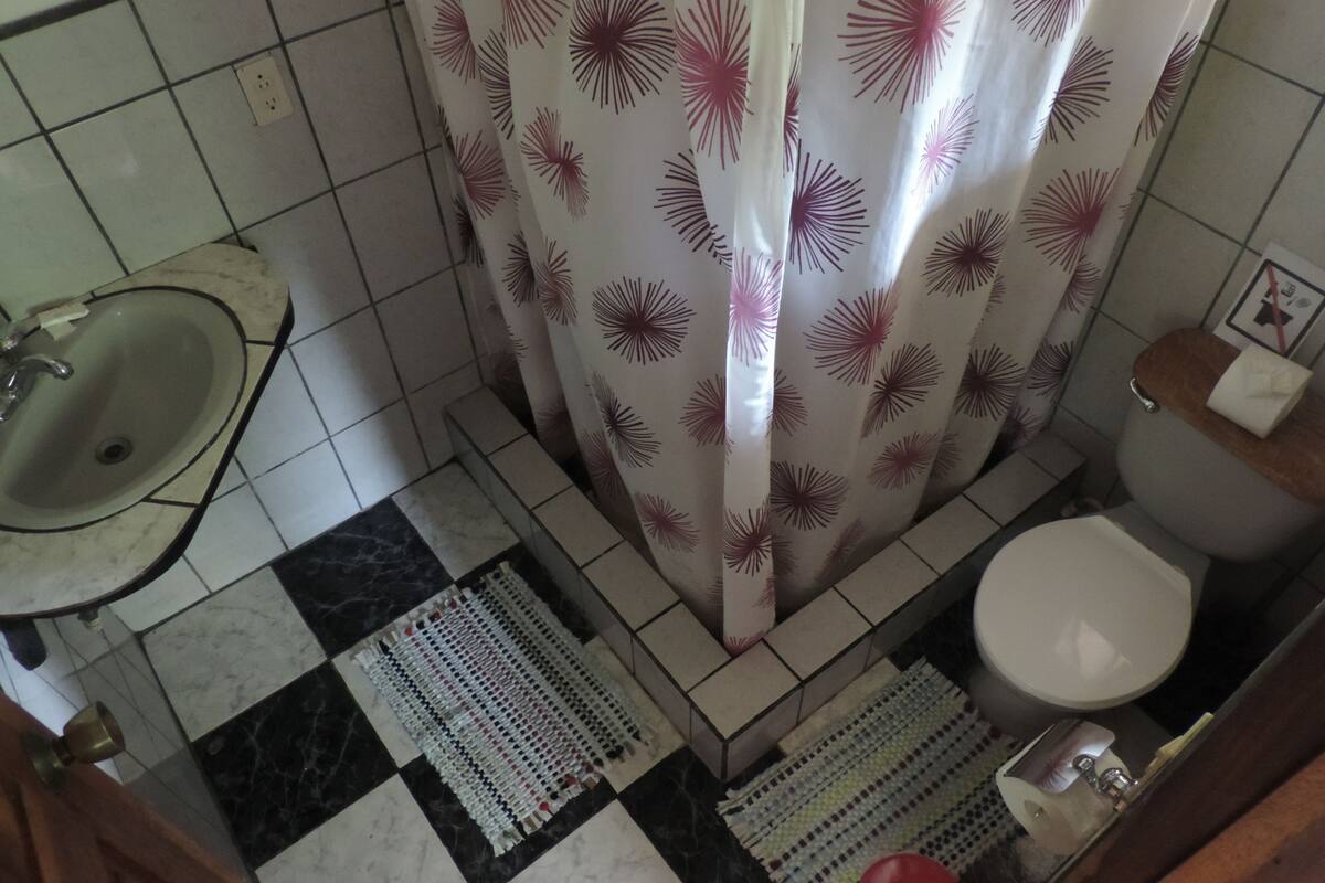 traditional bungalow, refrigerator, garden view (#2) | bathroom | shower, free toiletries, towels