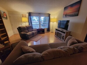 Familien-Ferienhütte | Wohnbereich