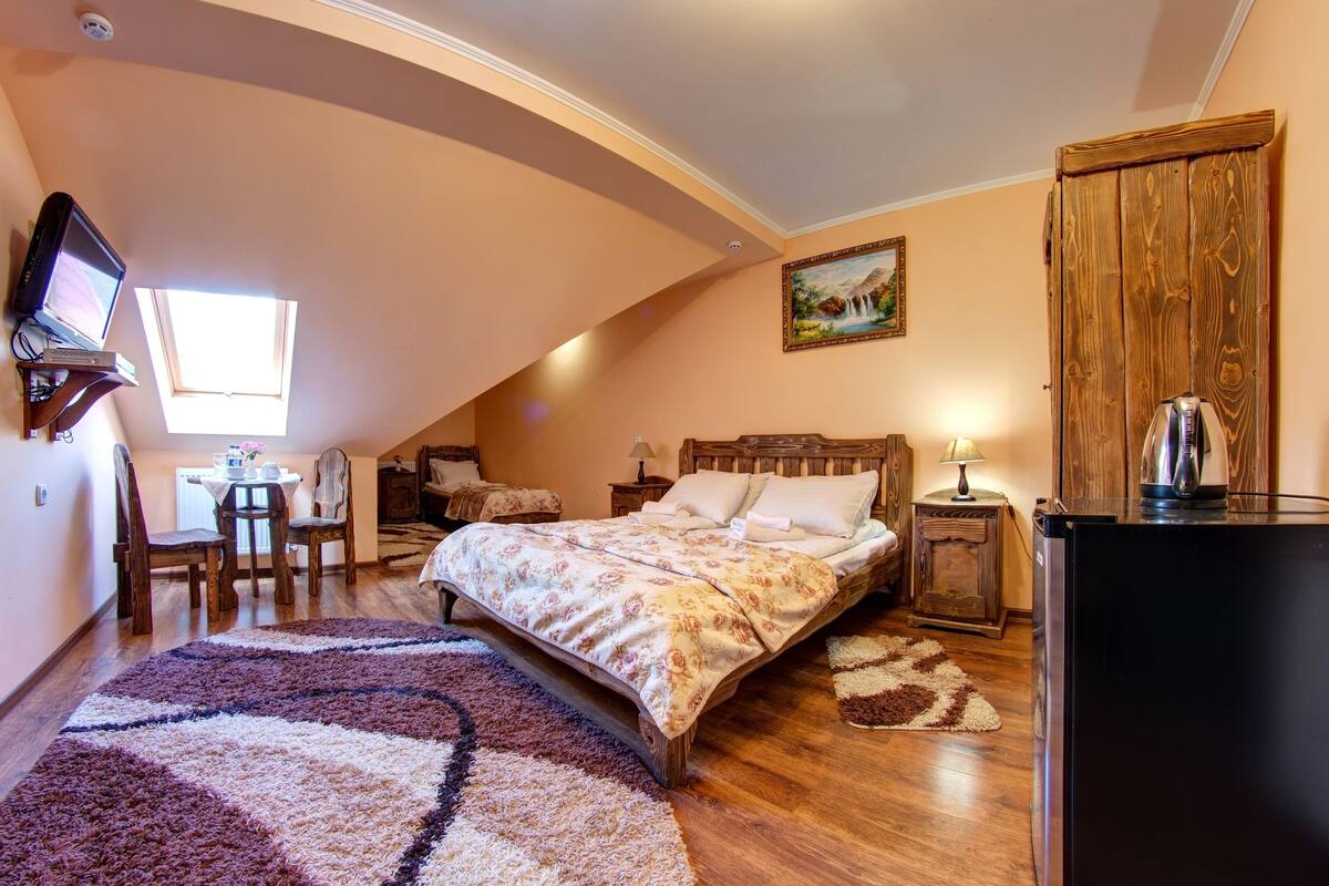 Attic Double Room | Letti aggiuntivi (a pagamento), Wi-Fi gratuito