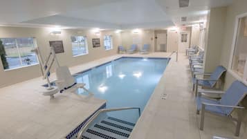 Una piscina techada