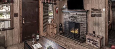 Cabaña romántica | Ropa de cama de alta calidad y decoración individual