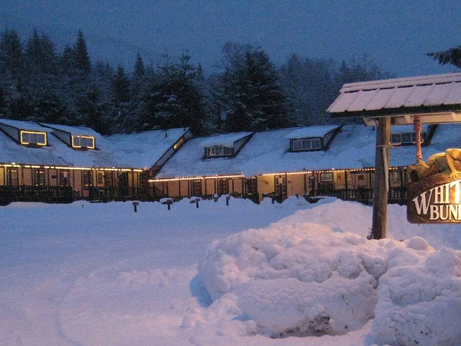 Front of property – evening/night