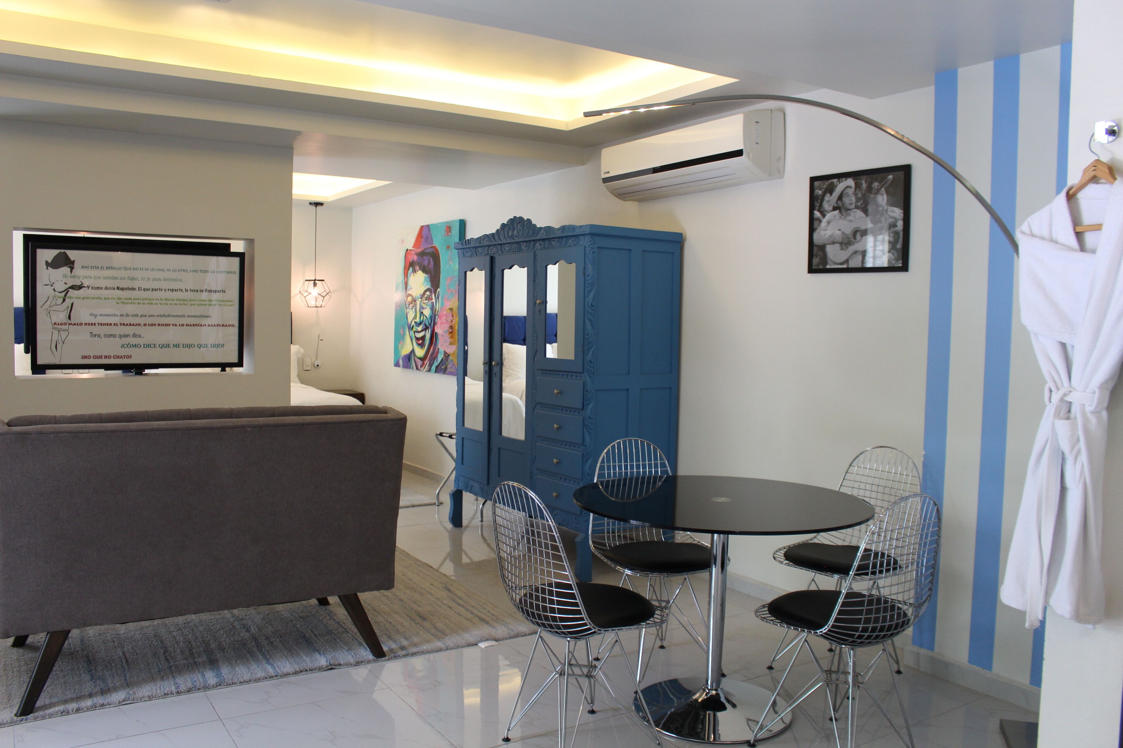 master suite double room | 1 bedroom, premium bedding, down duvets, in-room safe