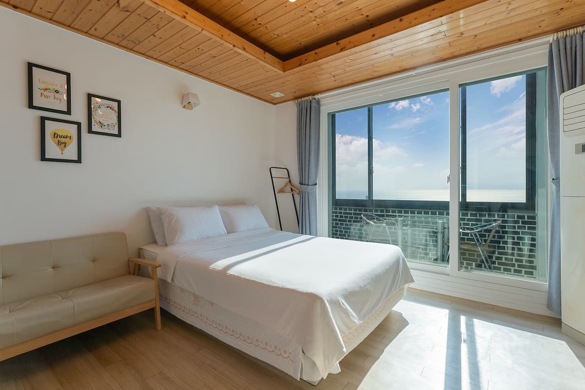 Camera Standard, vista mare (B) | Wi-Fi gratuito, lenzuola