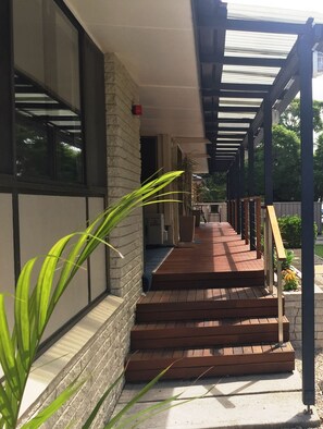 Fachada da propriedade