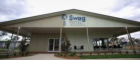 Voorkant van accommodatie