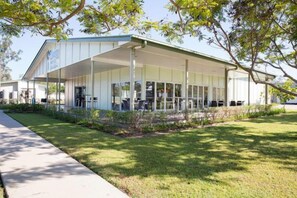 Façade de l’hébergement