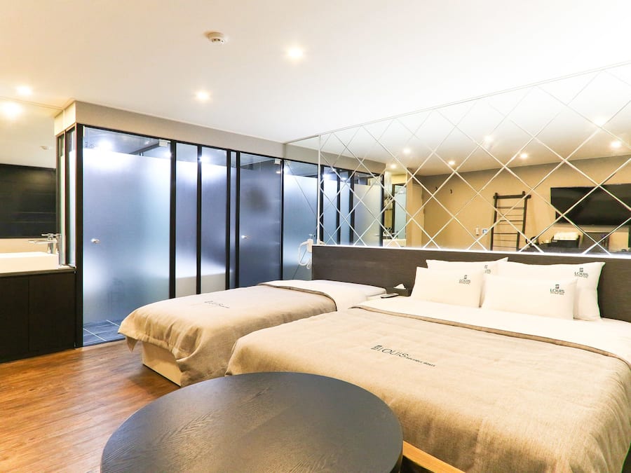 Family Twin Room | Quartos à prova de som, Wi-Fi de cortesia