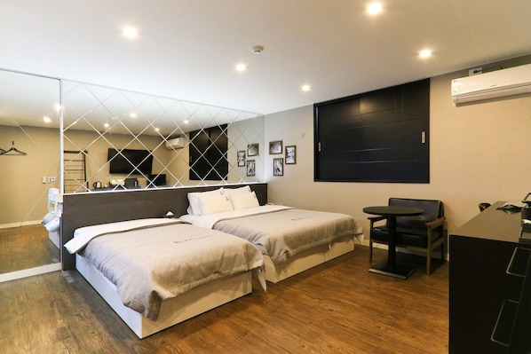 Family Twin Room | Kalis bunyi, Wi-fi percuma