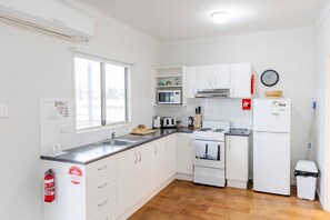 Superior-Ferienhütte, 2 Schlafzimmer | Eigene Küche