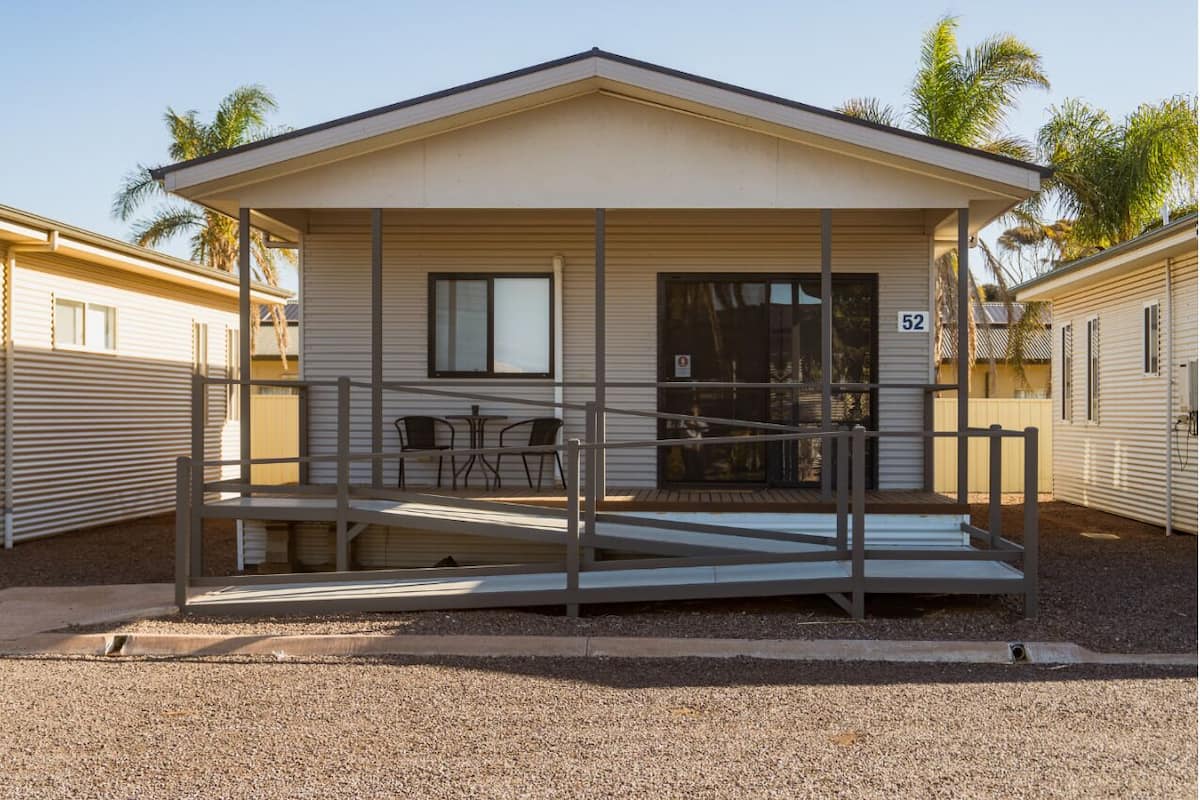 Disability Access Cabin - Two Bedroom Cabin (2 King Beds) | Terrace/patio