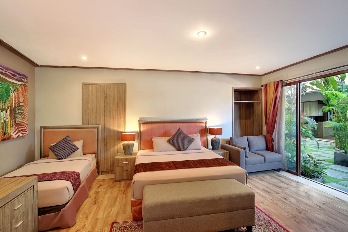 Chambre Supérieure, vue jardin