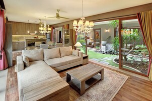 Una televisión de pantalla plana