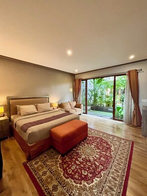 ルーム ガーデンビュー | 客室ごとに異なるインテリア、デスク、防音設備、WiFi (無料)