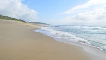 Private beach nearby