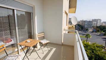City-Apartment | Balkon