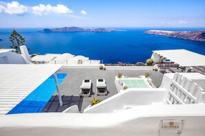 Premium bedding, free minibar, in-room safe, soundproofing - Erossea Villa Santorini Imerovigli (Santorini)