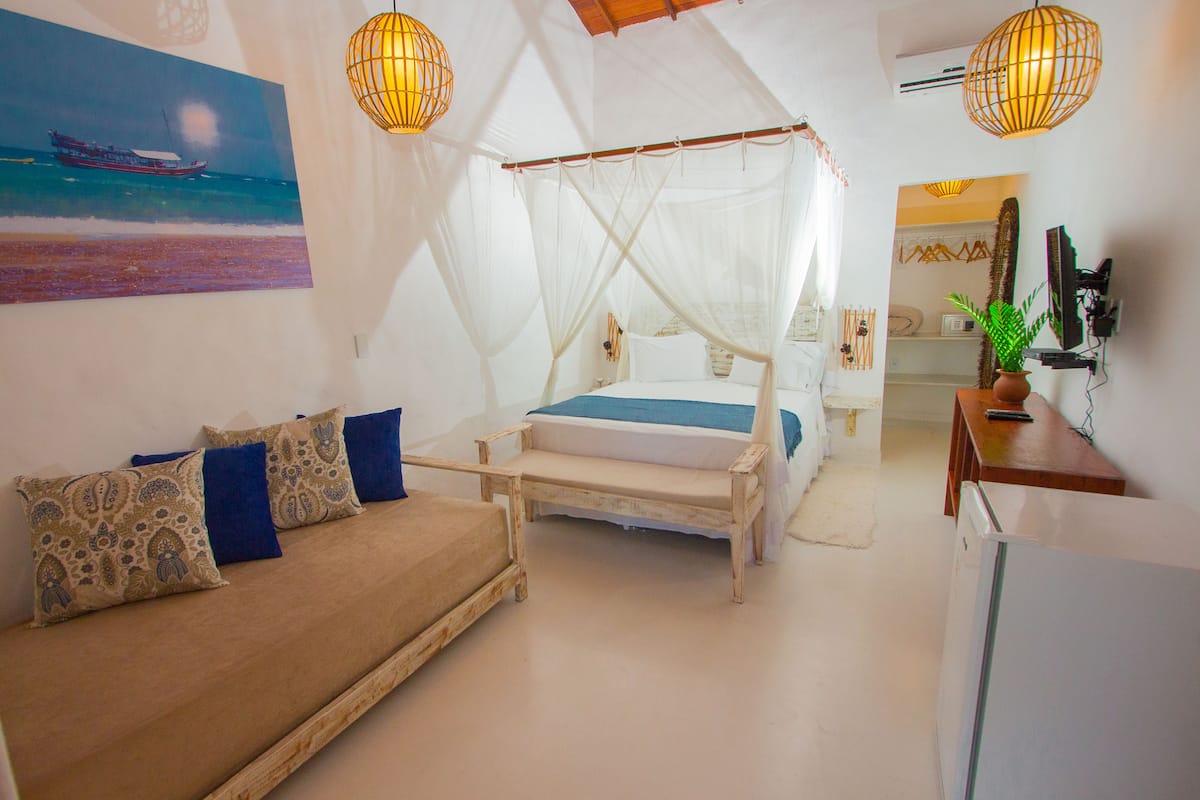 Chambre Double, vue mer