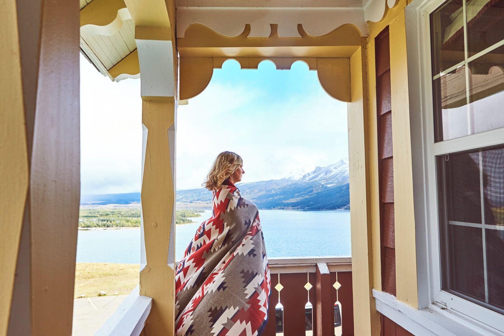 Façana frontal de l'allotjament