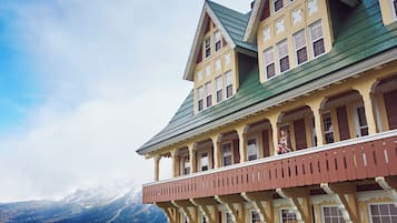 Façana frontal de l'allotjament