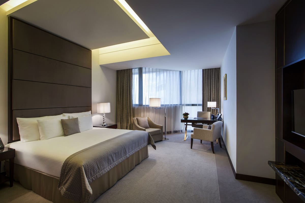 Estudio, 1 cama King size (Residence) | Ropa de cama hipoalergénica y minibar