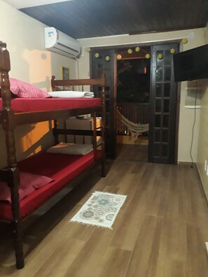 Economy Quadruple Room, 1 Bedroom, Smoking, Beach View | View from room - Paz e Amor Suite - Hostel (Angra dos Reis)