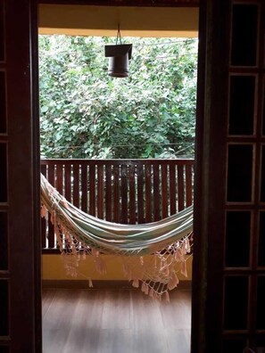 Economy Quadruple Room, 1 Bedroom, Smoking, Beach View | Balcony