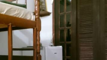 Blackout curtains, free WiFi, bed sheets