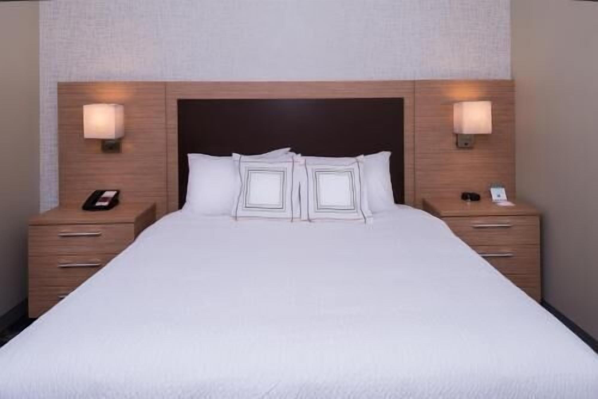 Desk, laptop workspace, blackout curtains, iron/ironing board